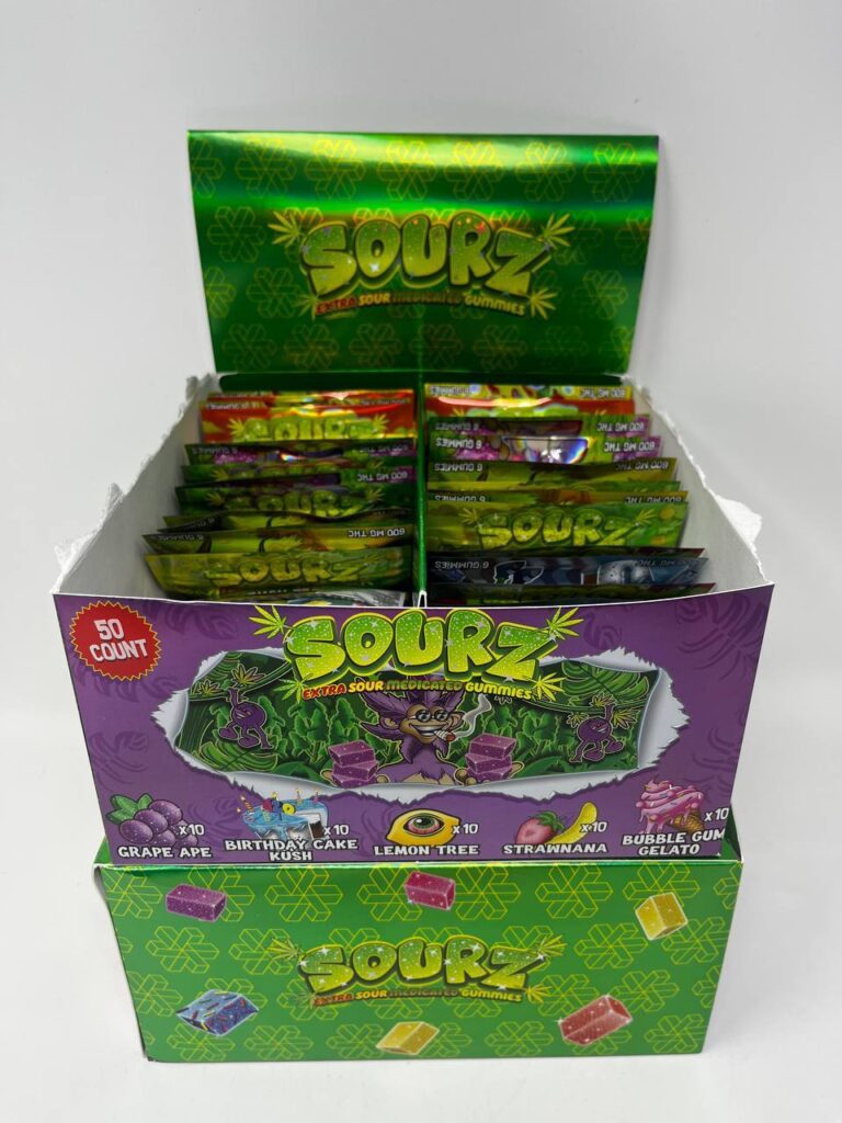 Sourz Extra Medicated Gummies