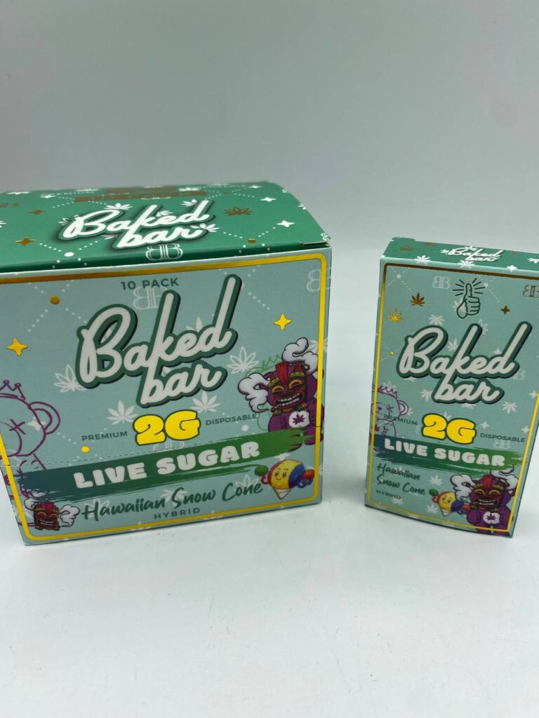 Baked Bar 2g Live Sugar/ Liquid Diamonds / Live Rosin Blend Disposables Buy Baked bar Disposable Online