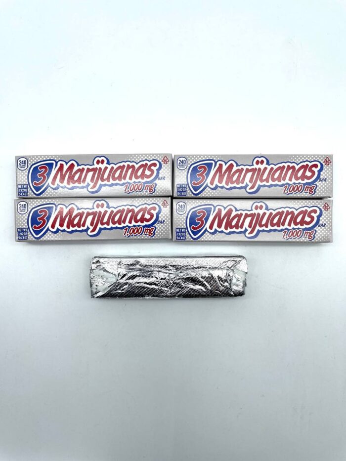 3 Marijuanas Chocolate Bars