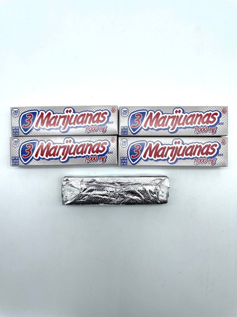3 Marijuanas Chocolate Bars